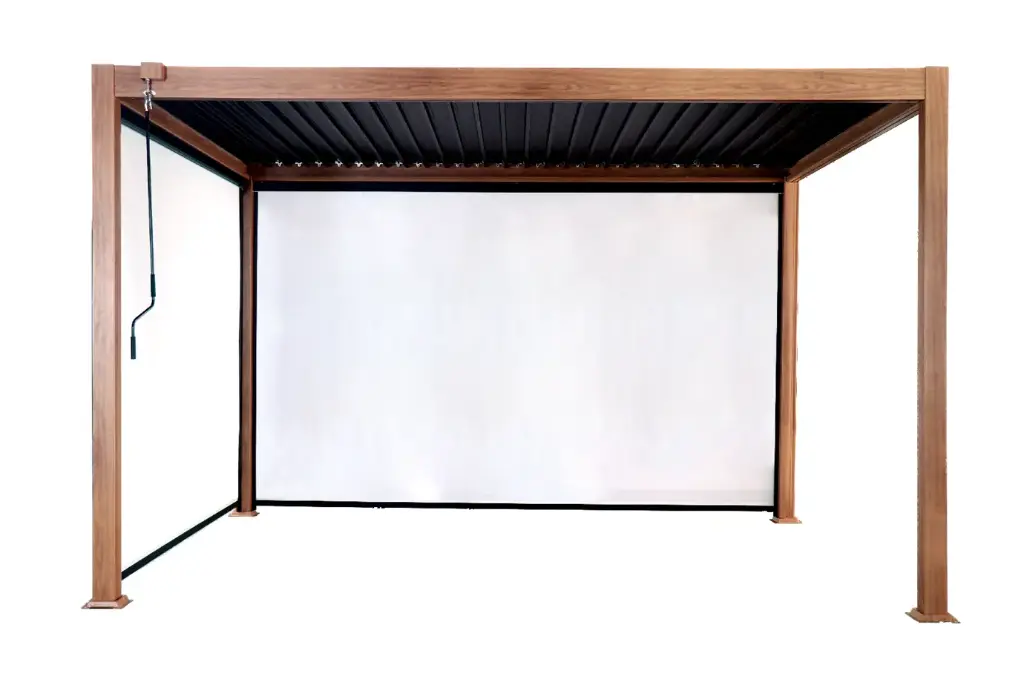 [FG02CUR] Juego de cortinas para pérgola
